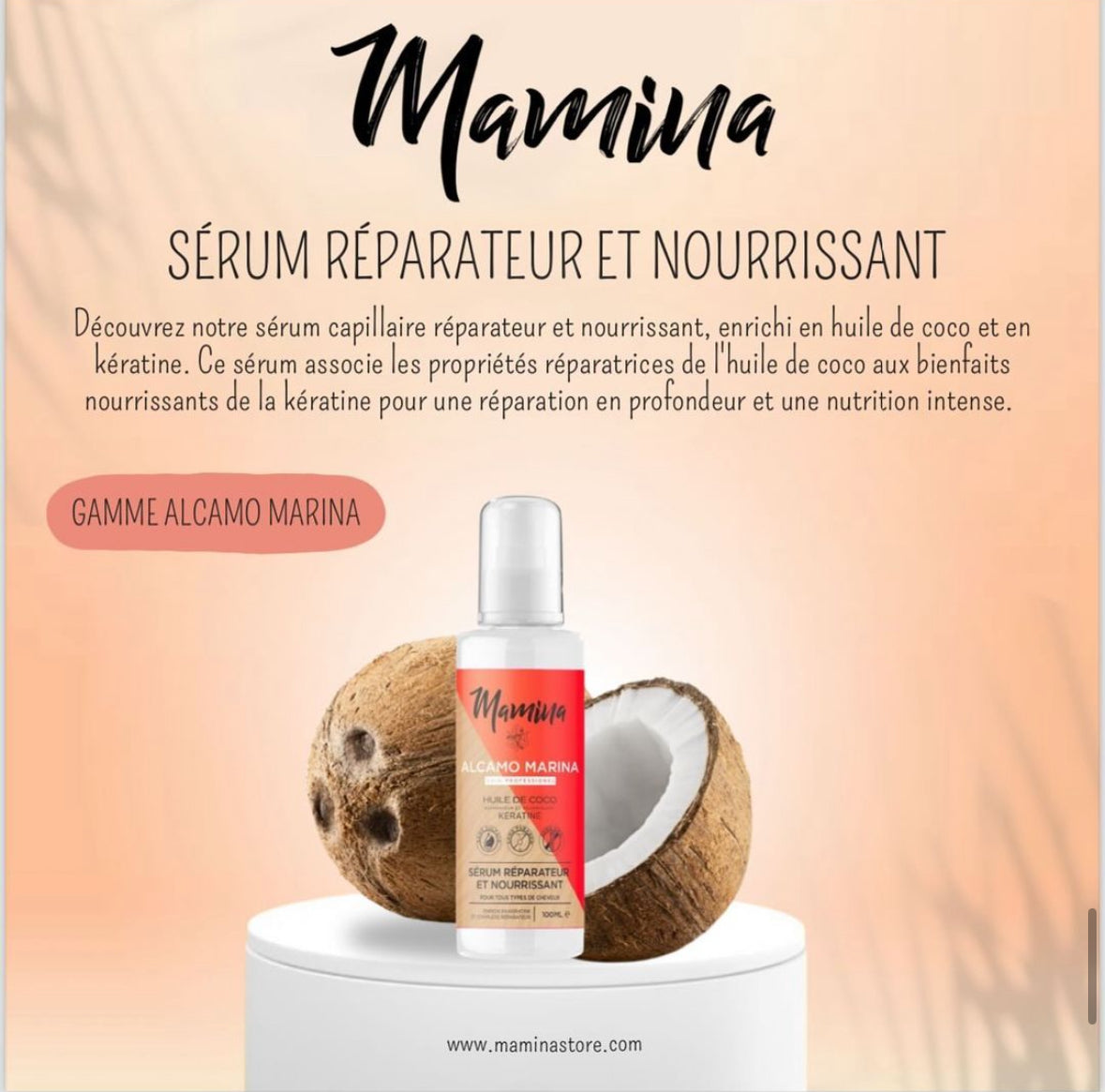 Sérum Réparateur et Nourissant
