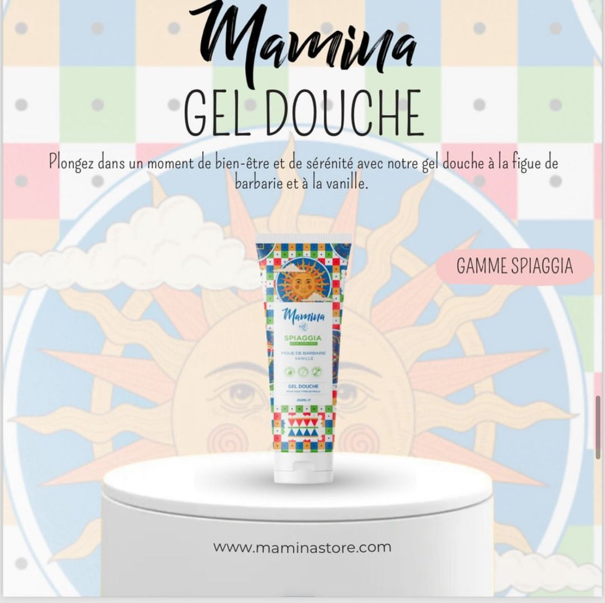 Gel Douche Hydratant Figue de Barbarie & Vanille