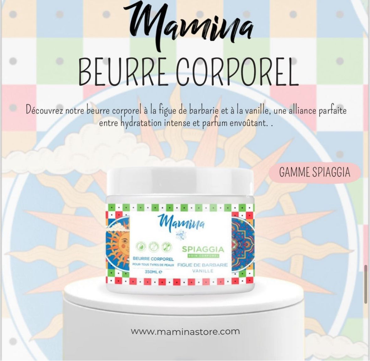 Beurre Corporel Nourrissant Figue de Barbarie & Vanille